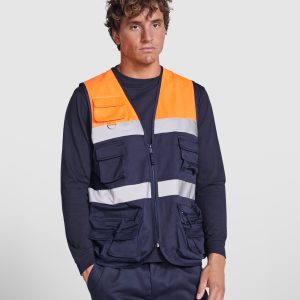 Colete Multibolsos de Alta Visibilidade - Image 3