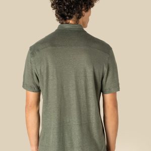 Camisa Manga Curta Linho Homem - Image 5